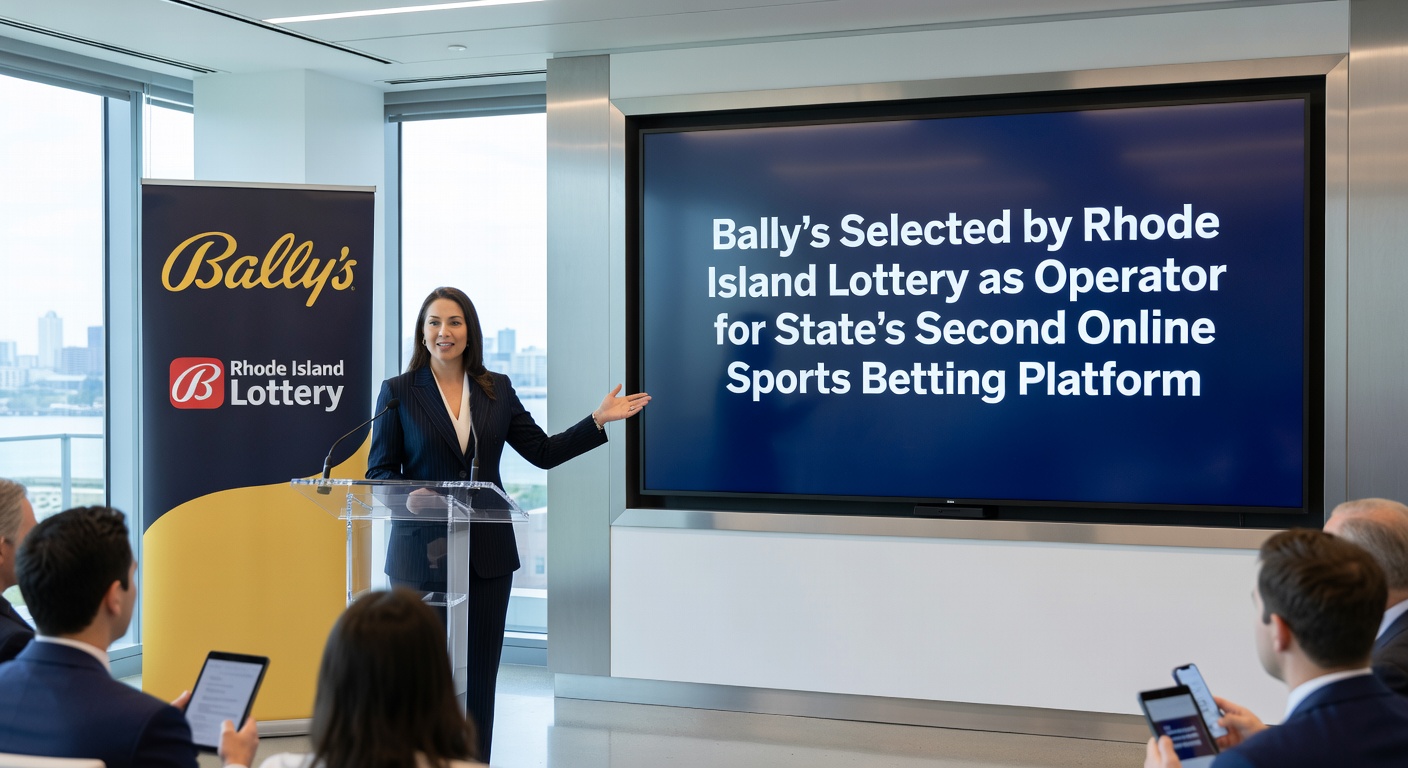 Rhode Island Lottery officials reviewing sports betting revenue reports and operational data