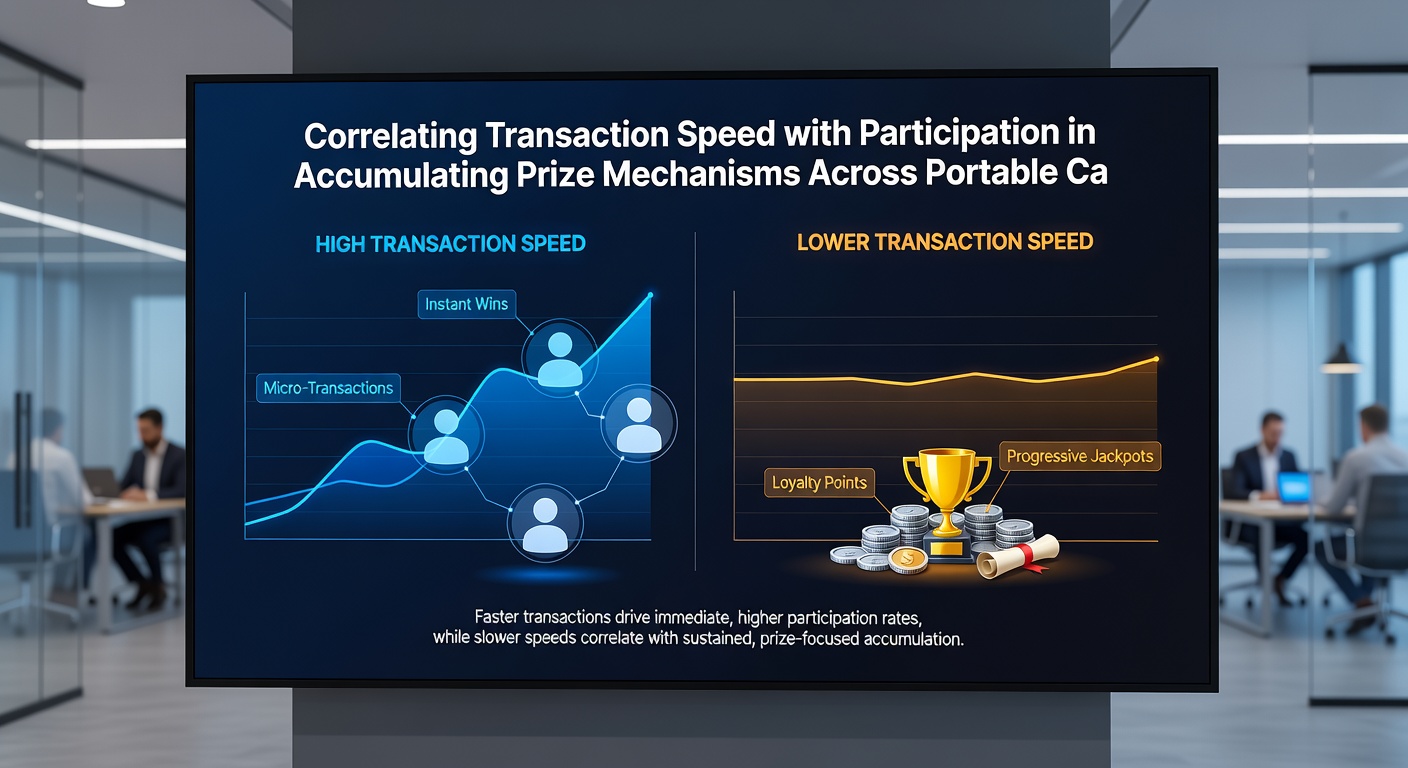 Analytics dashboard displaying correlation charts between transaction times and progressive jackpot participation rates