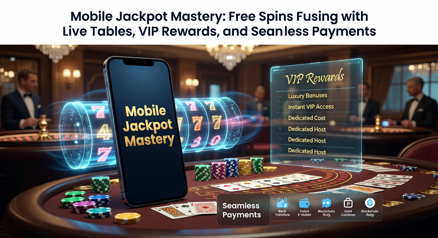 Vibrant mobile casino screen displaying progressive jackpots alongside live blackjack tables with free spins overlays